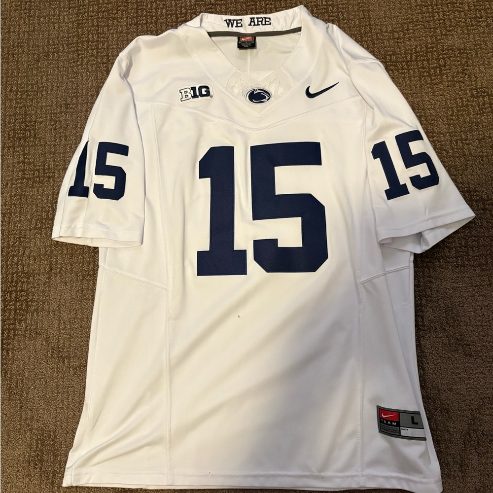 Drew Allar PSU football jersey